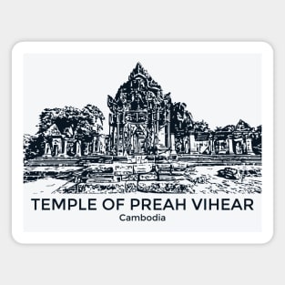 Temple of Preah Vihear - Cambodia Magnet